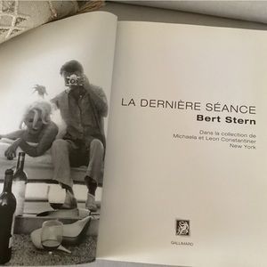 Marilyn Monroe catalog from Musee Maillol in Paris by Bert Stern